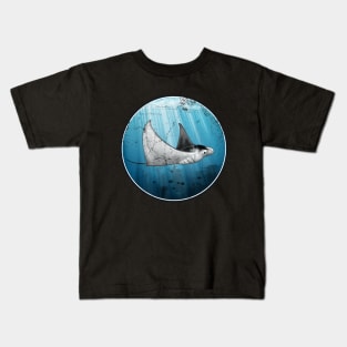 Manta Ray Kids T-Shirt